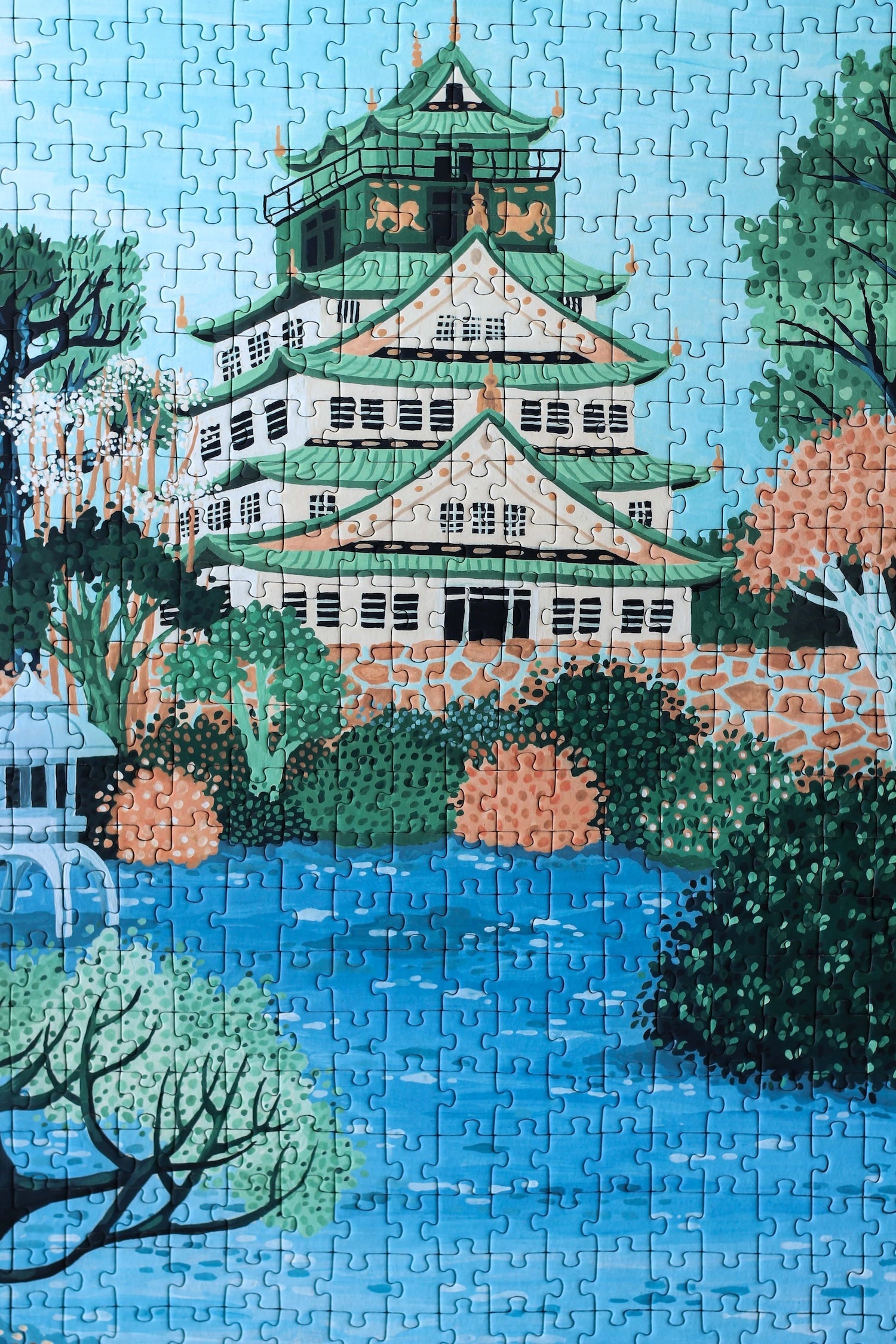 Piecely Osaka Castle Puzzle, 500 Teile