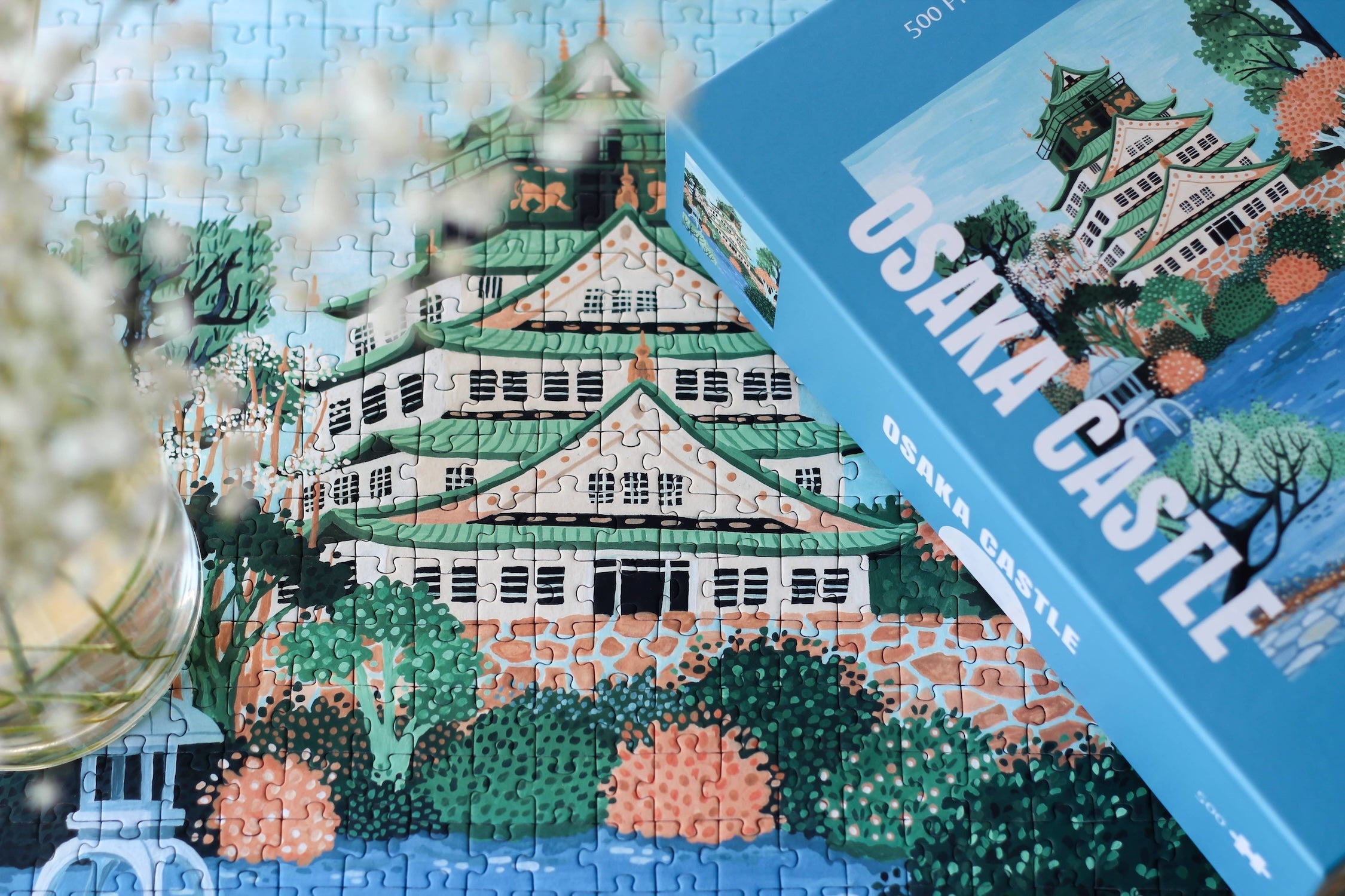 Piecely Osaka Castle Puzzle, 500 Teile
