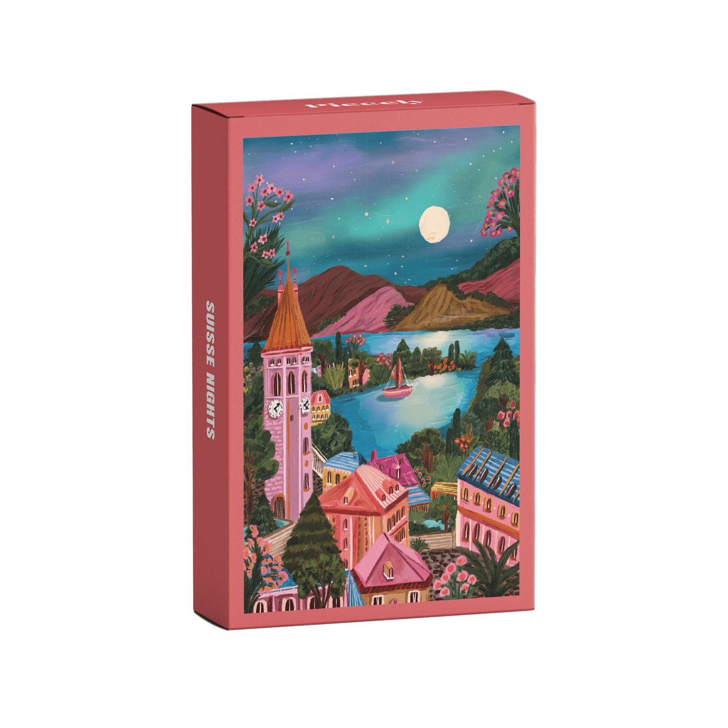Piecely Suisse Nights Minipuzzle, 99 Teile