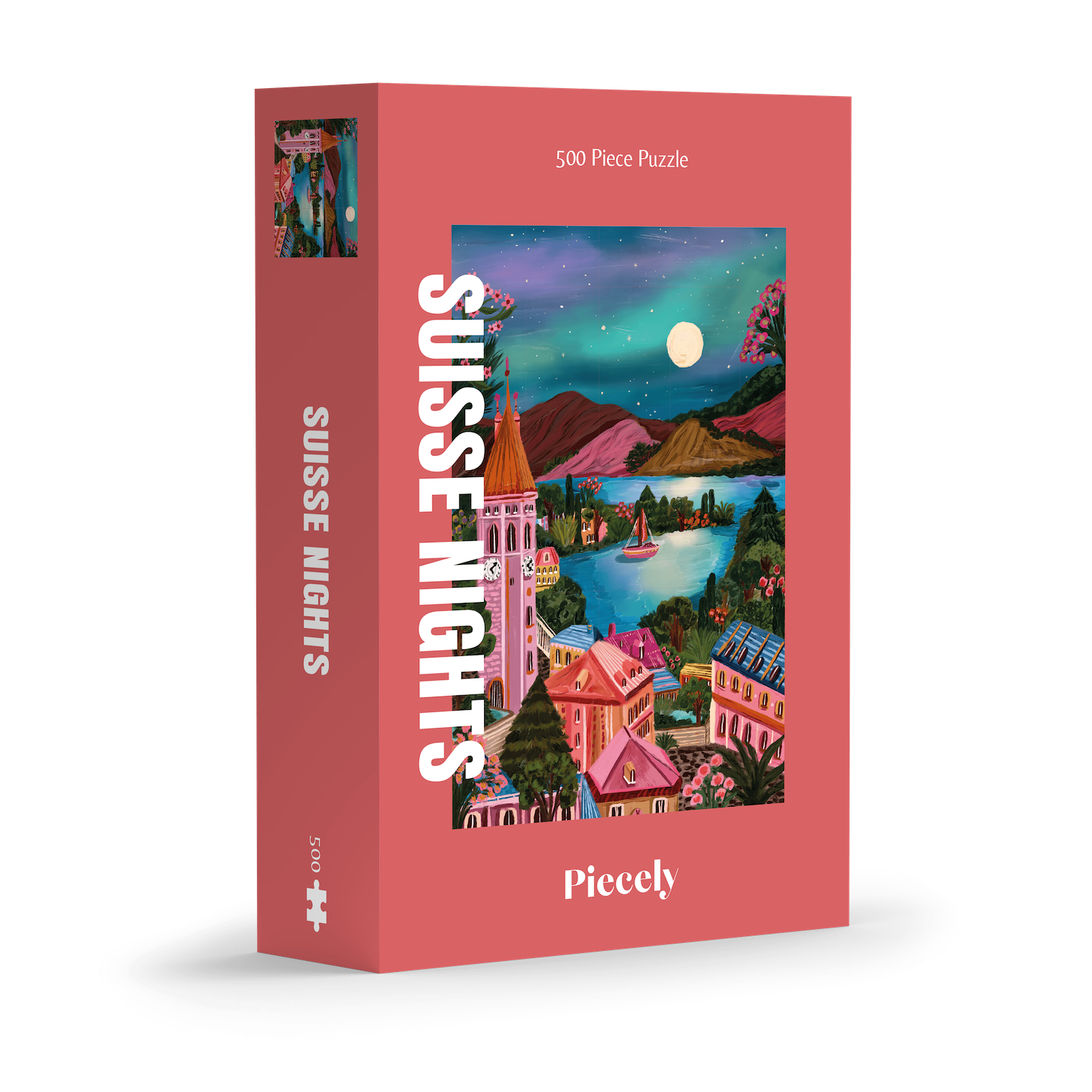 Piecely Suisse Nights Puzzle, 500 Teile