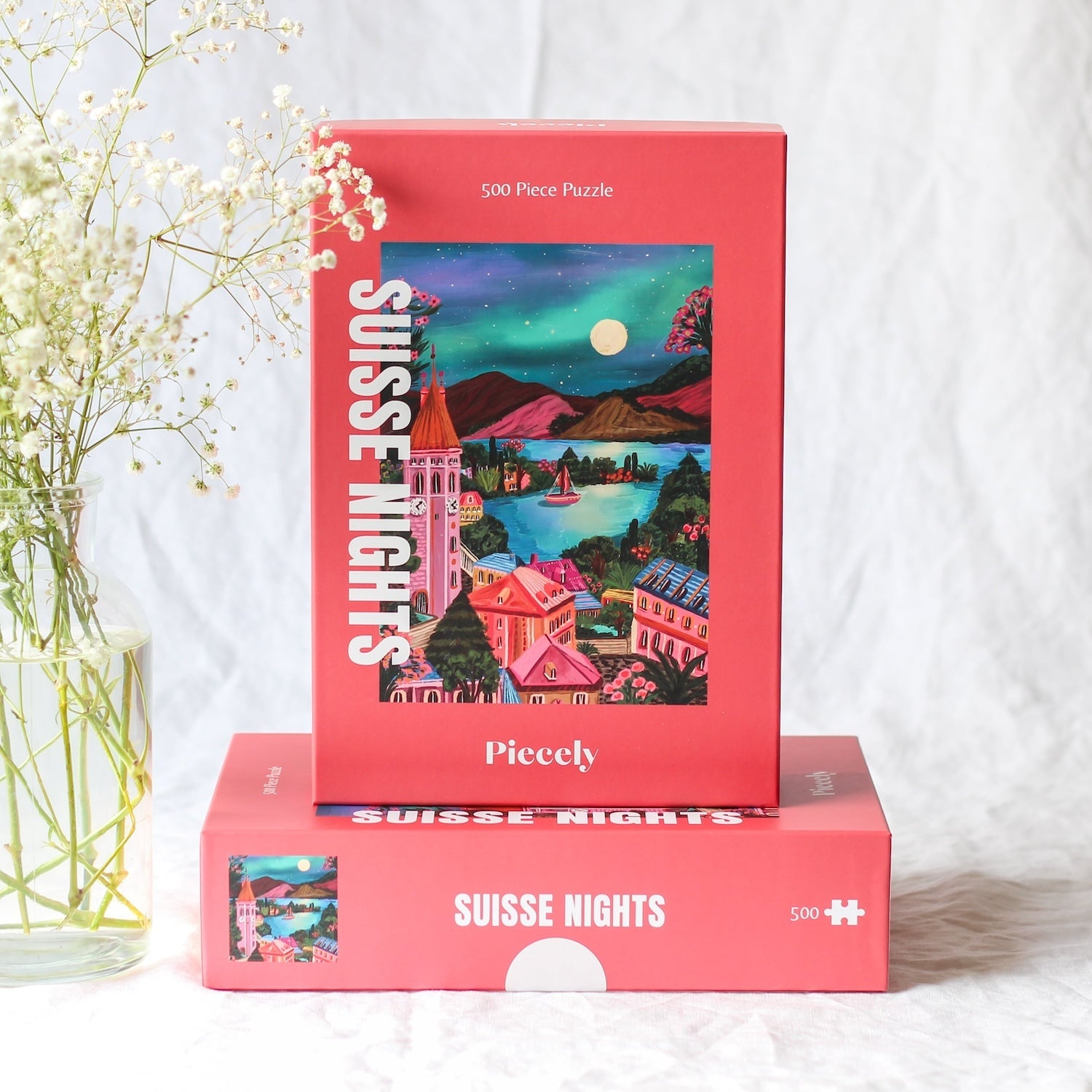 Piecely Suisse Nights Puzzle, 500 Teile