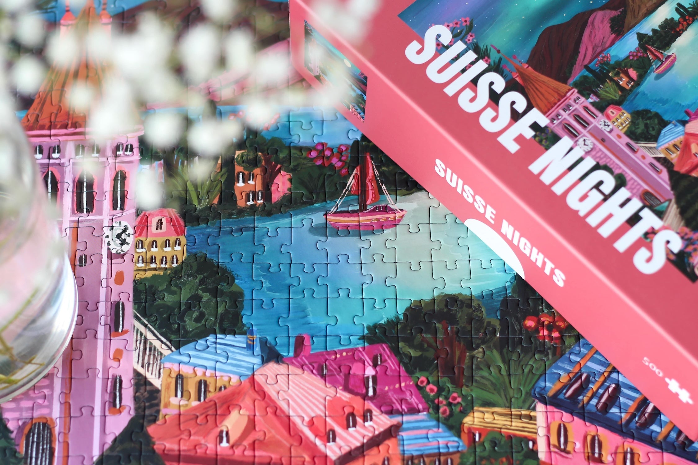 Piecely Suisse Nights Puzzle, 500 Teile