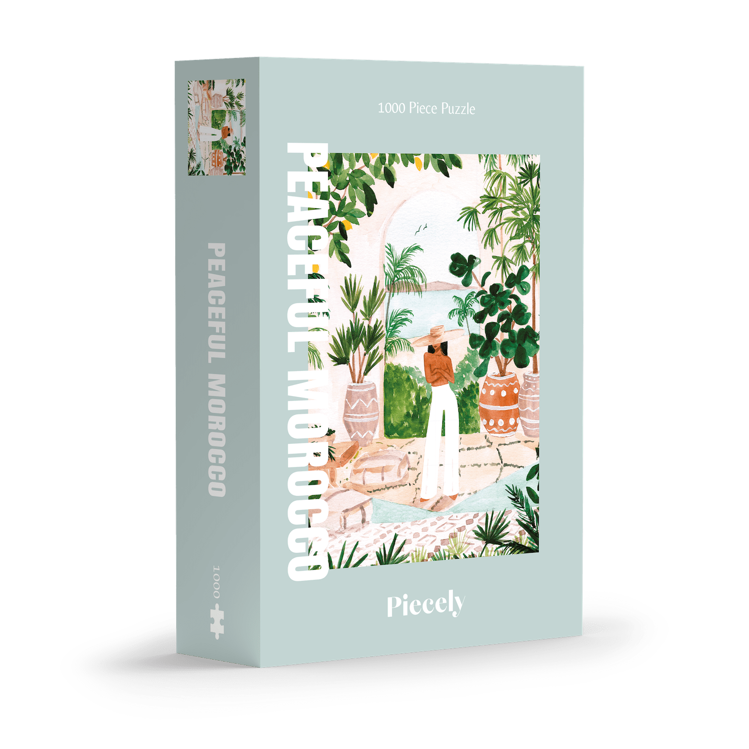 Piecely Peaceful Morocco Puzzle, 1000 Teile