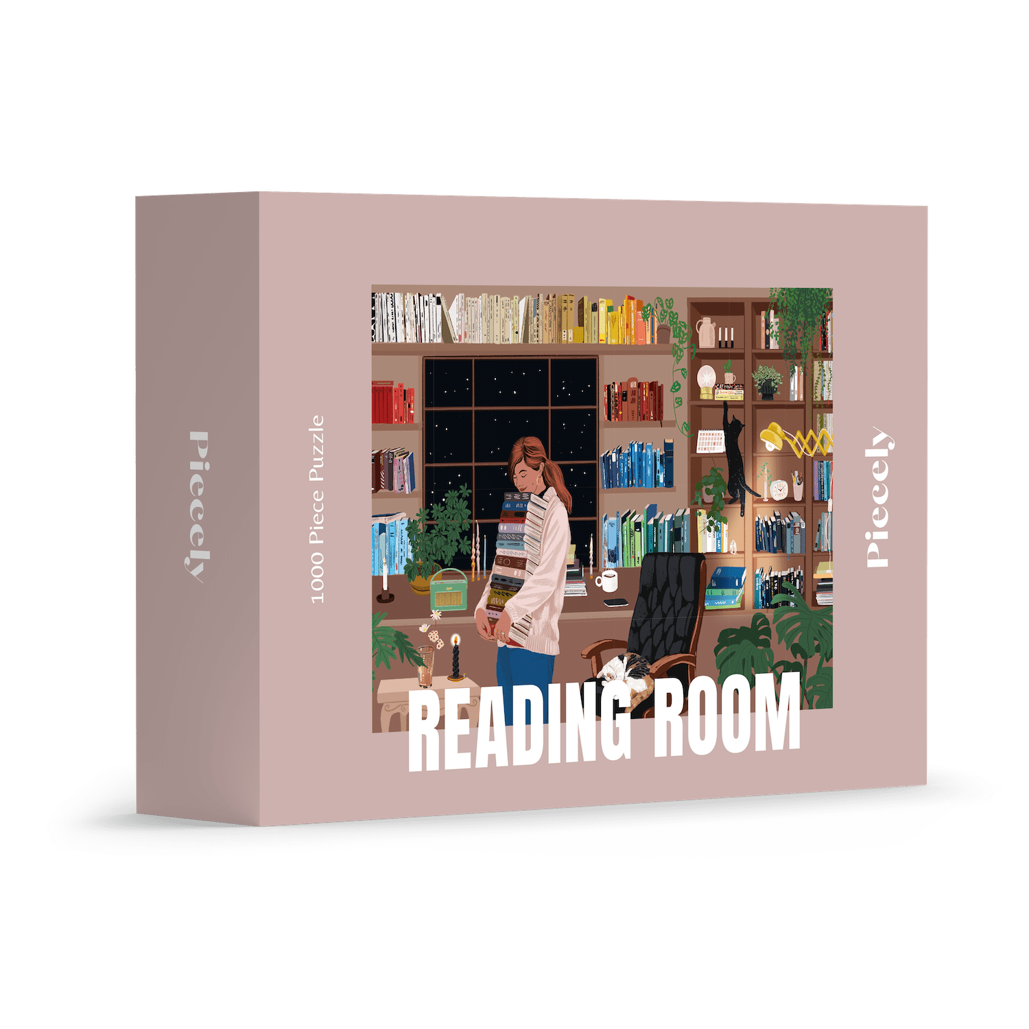 Piecely Reading Room Puzzle, 1000 Teile