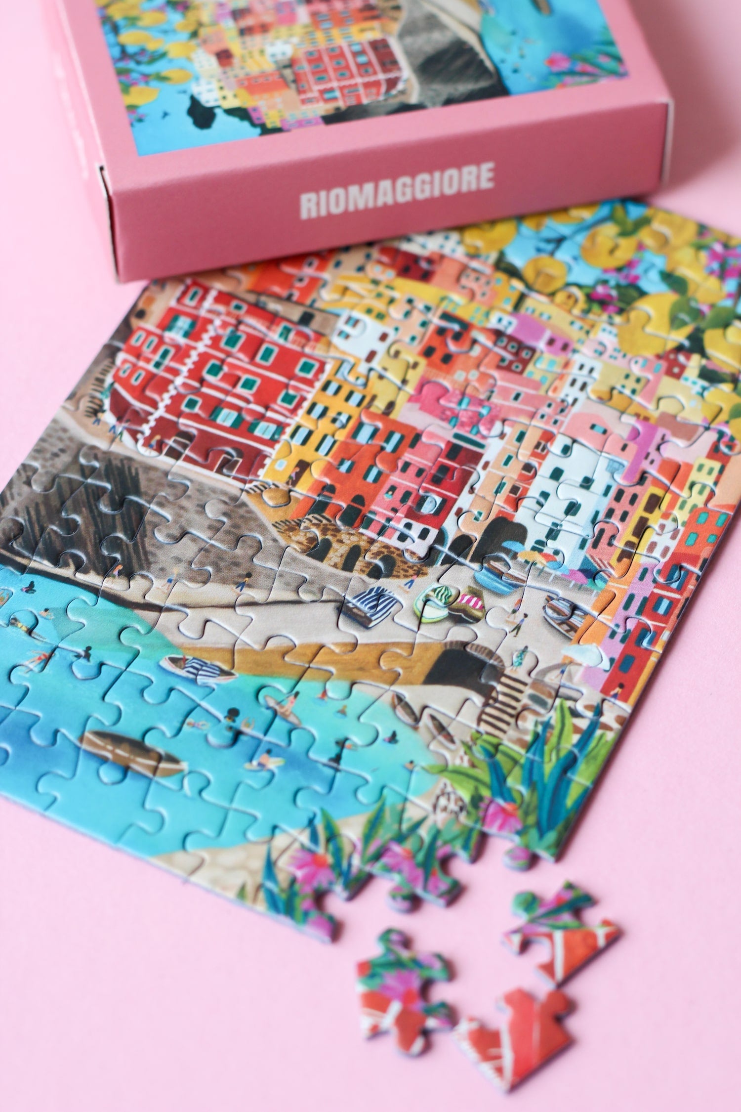 Piecely Riomaggiore Minipuzzle, 99 Teile