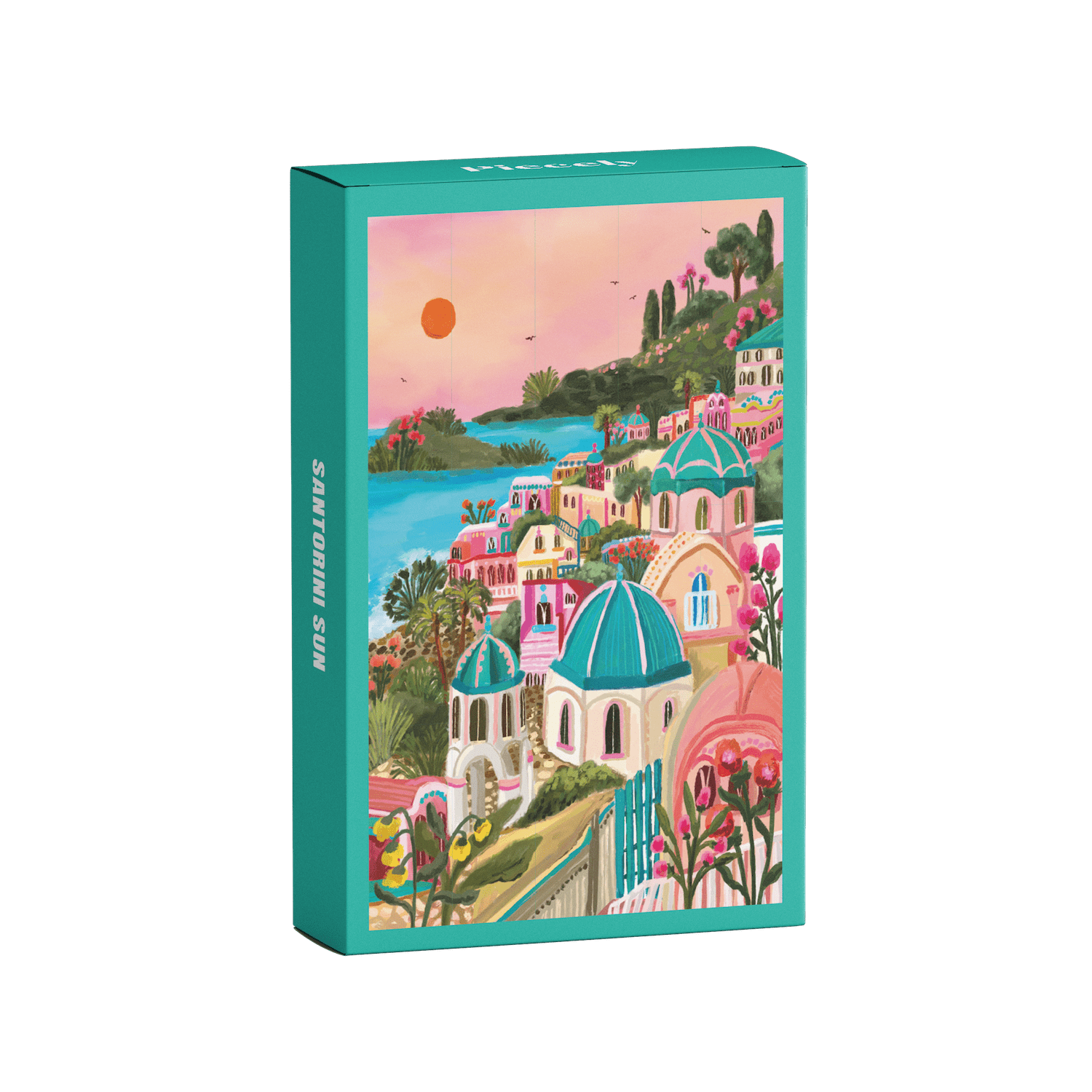 Piecely Santorini Sun Minipuzzle, 99 Teile