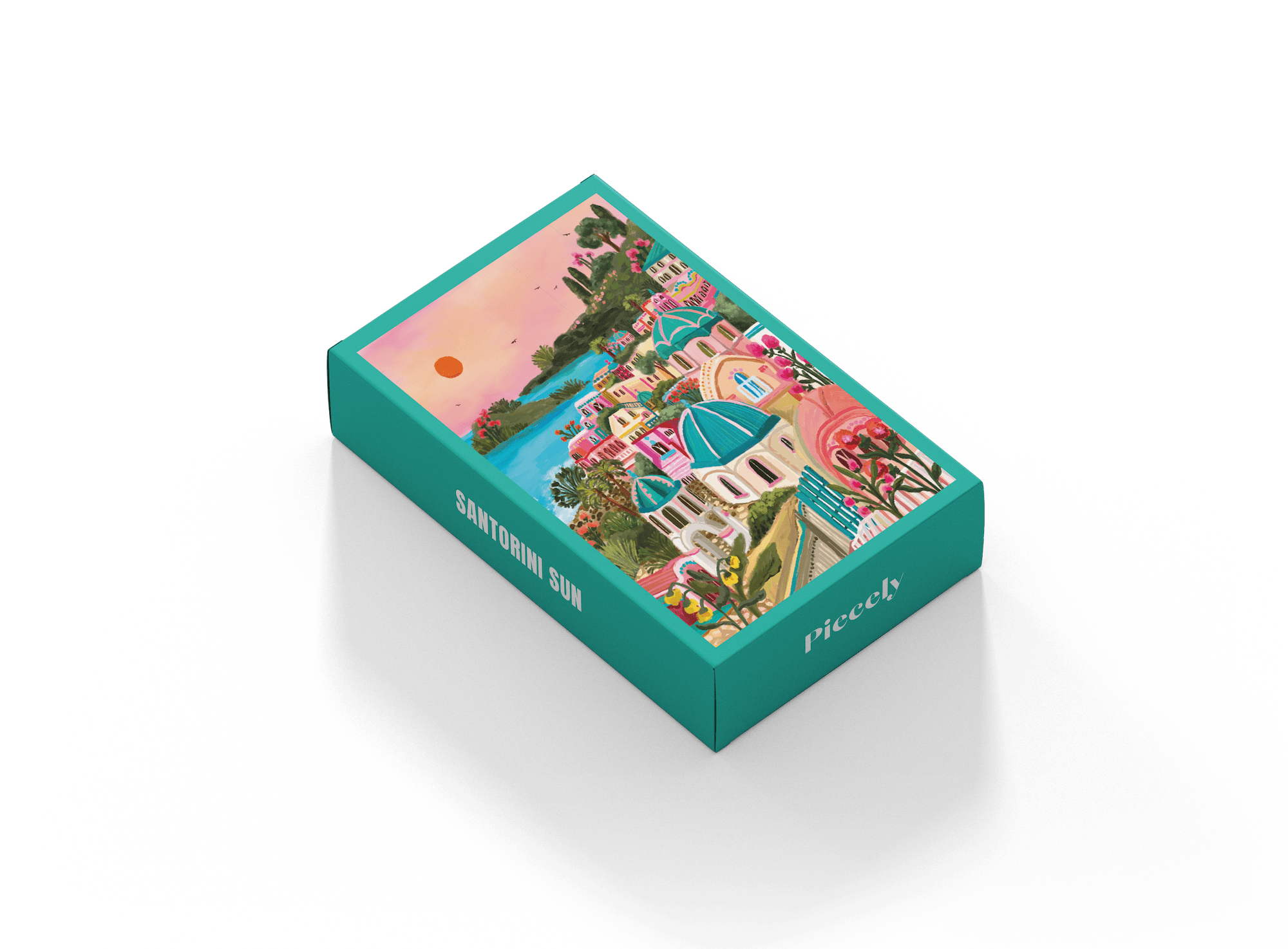 Piecely Santorini Sun Minipuzzle, 99 Teile