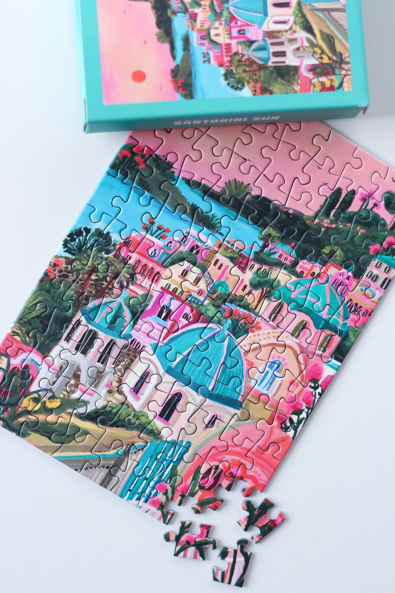 Piecely Santorini Sun Minipuzzle, 99 Teile