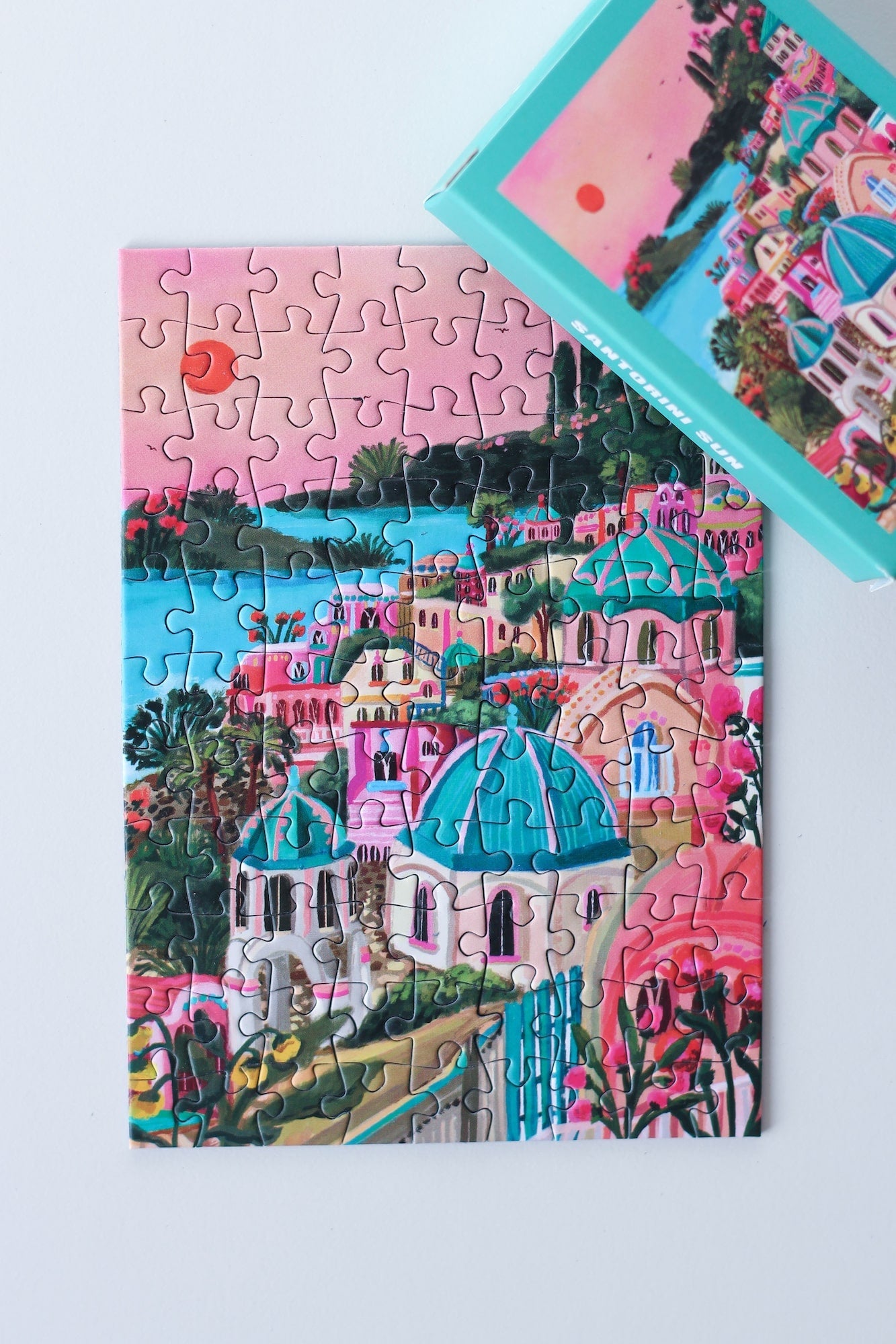 Piecely Santorini Sun Minipuzzle, 99 Teile