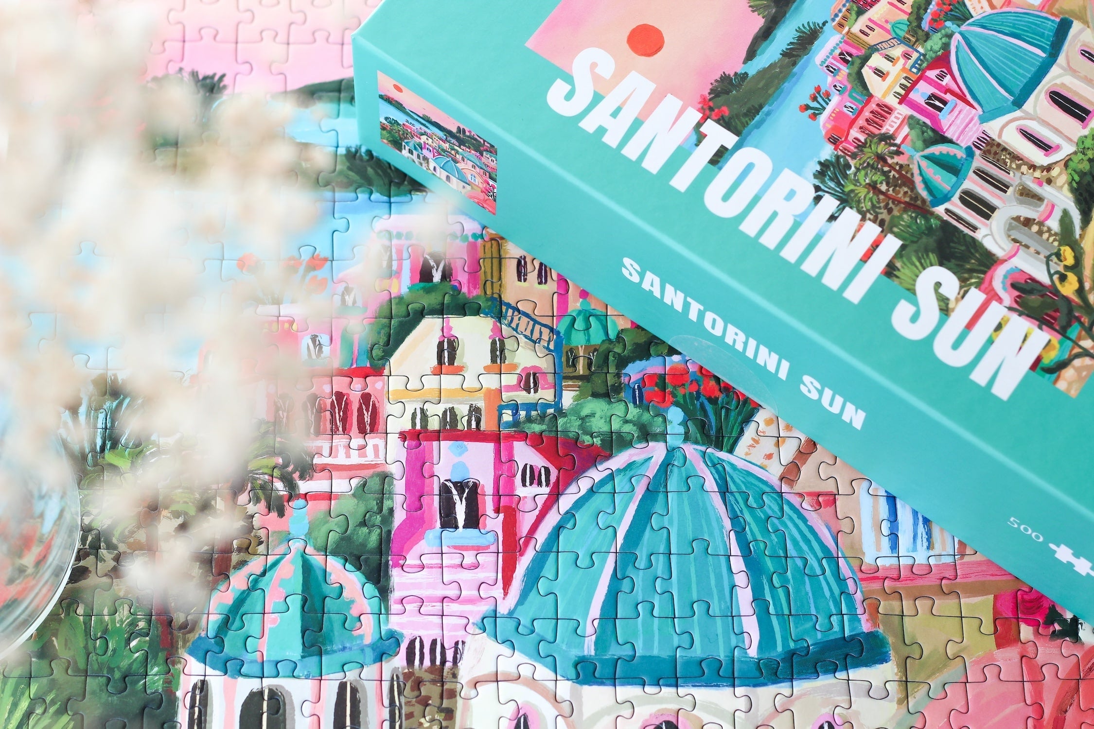 Piecely Santorini Sun Puzzle, 500 Teile