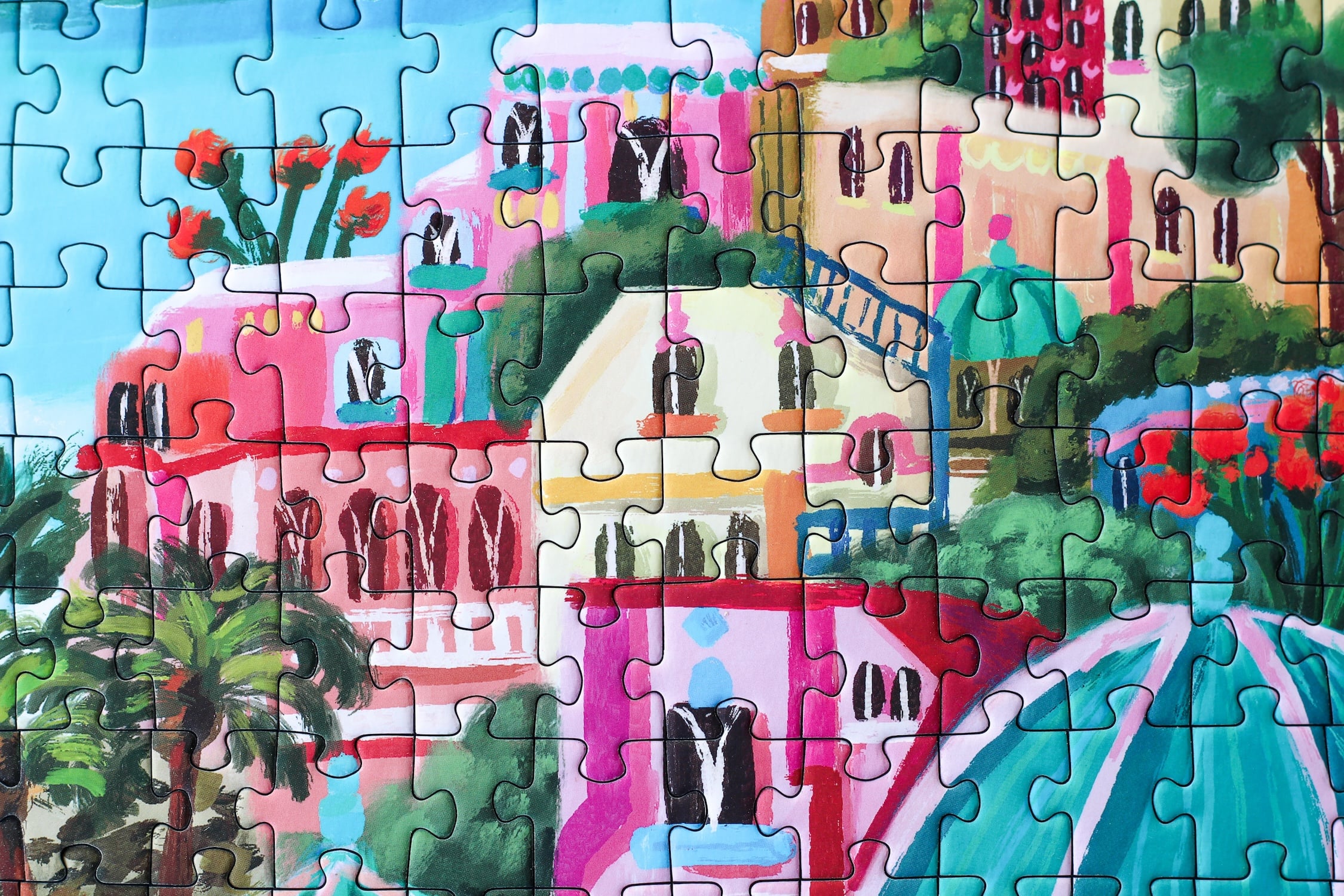 Piecely Santorini Sun Puzzle, 500 Teile