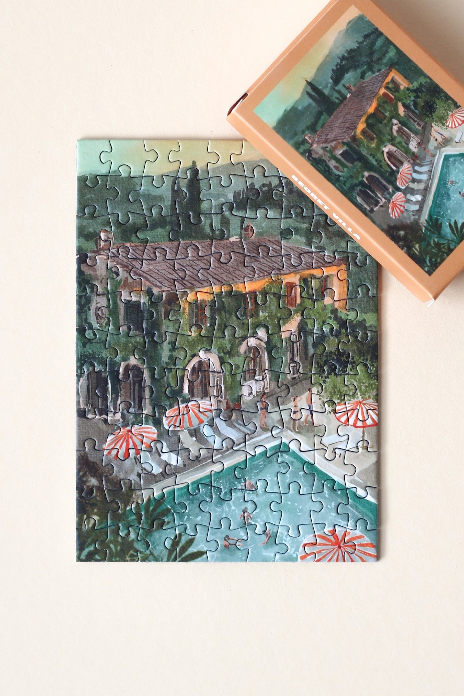 Piecely Secret Villa Minipuzzle, 99 Teile