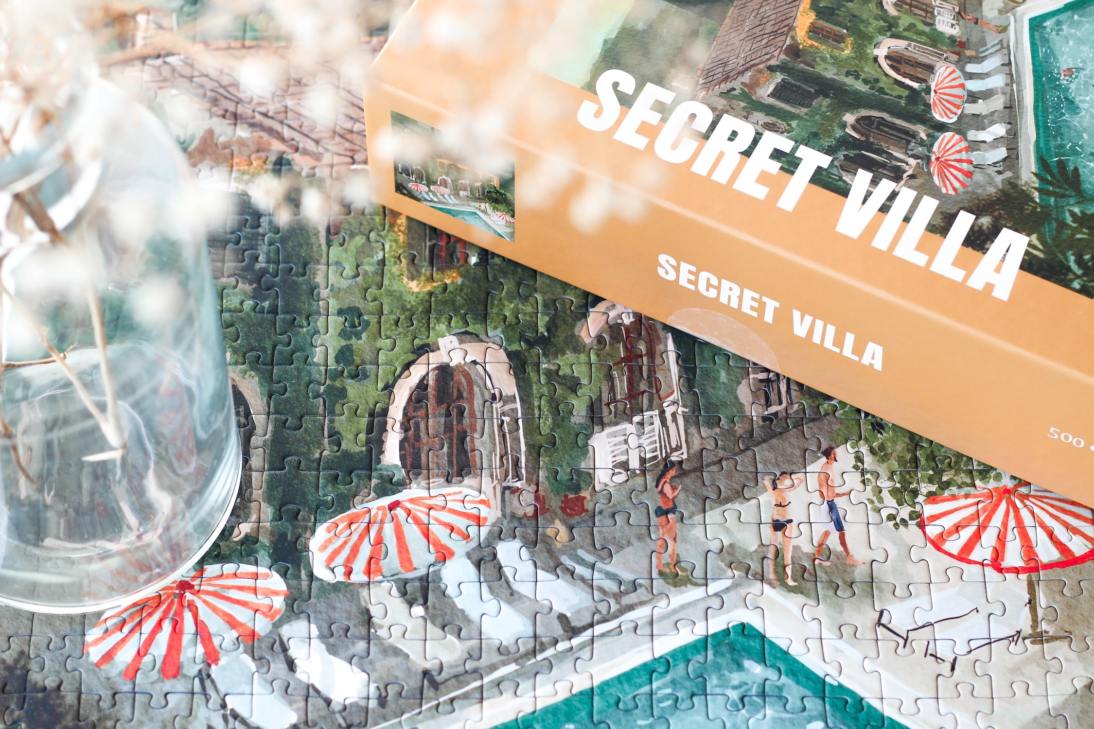 Piecely Secret Villa Puzzle, 500 Teile