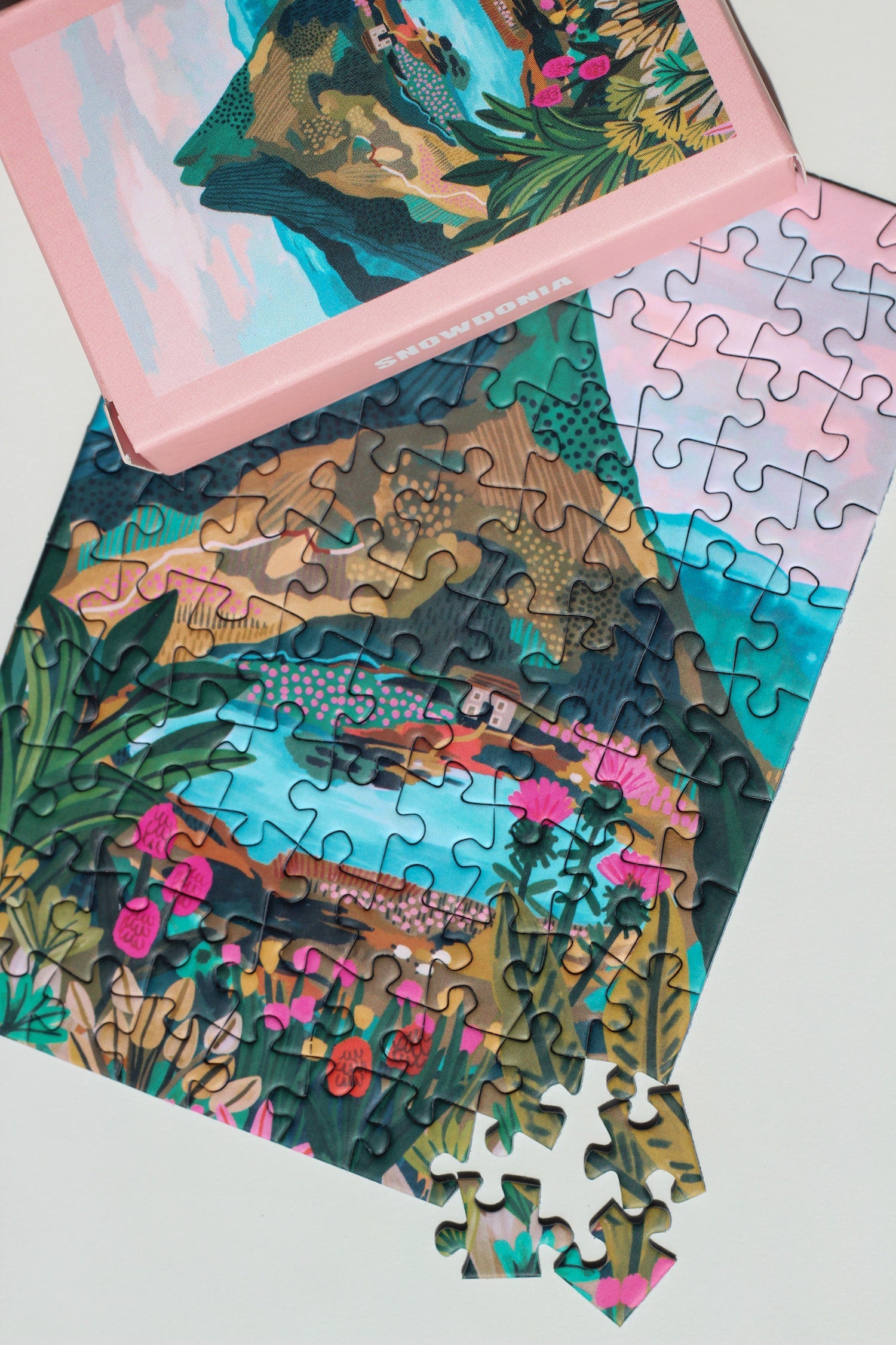 Piecely Snowdonia Minipuzzle, 99 Teile