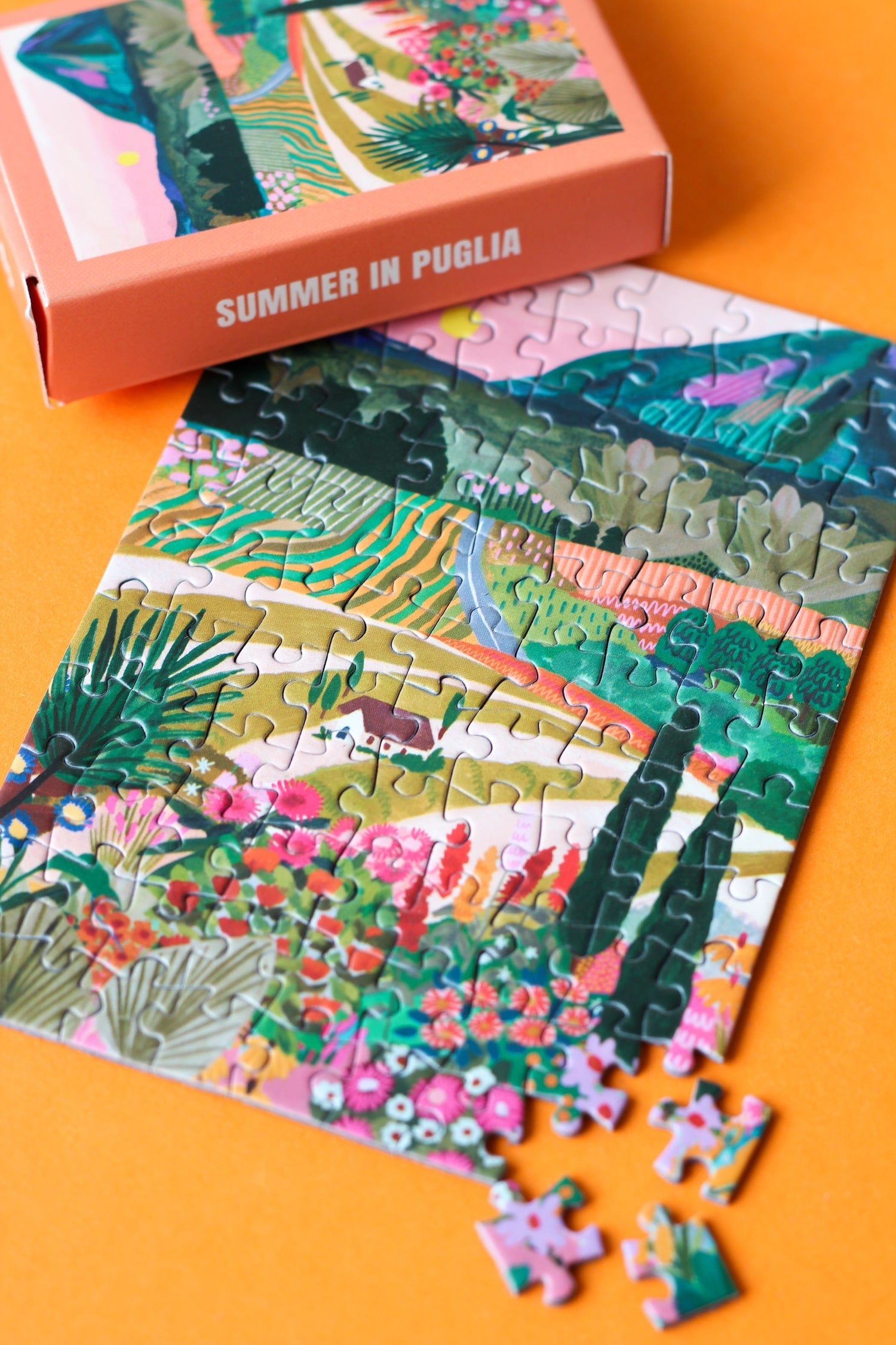 Piecely Summer In Puglia Minipuzzle, 99 Teile