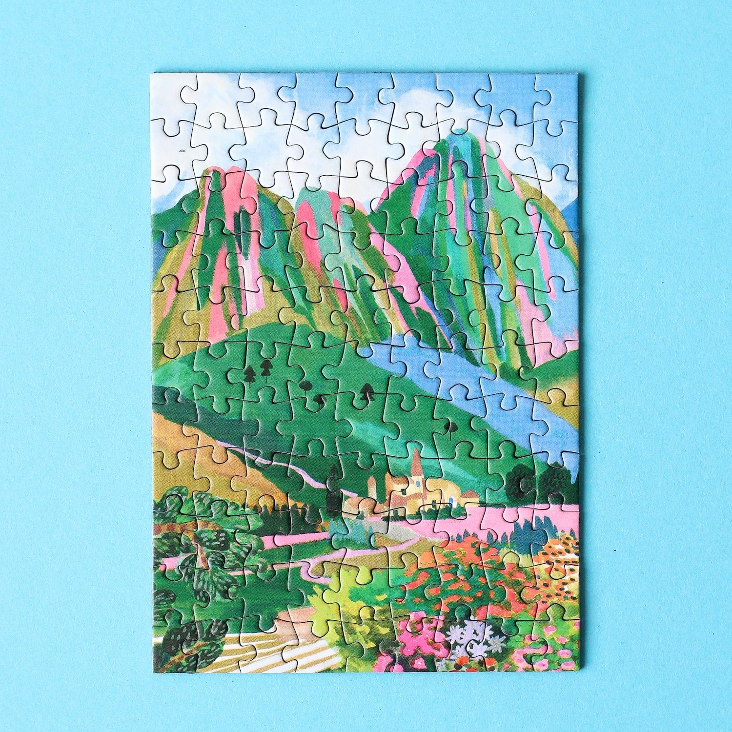 Piecely The Dolomites Minipuzzle, 99 Teile
