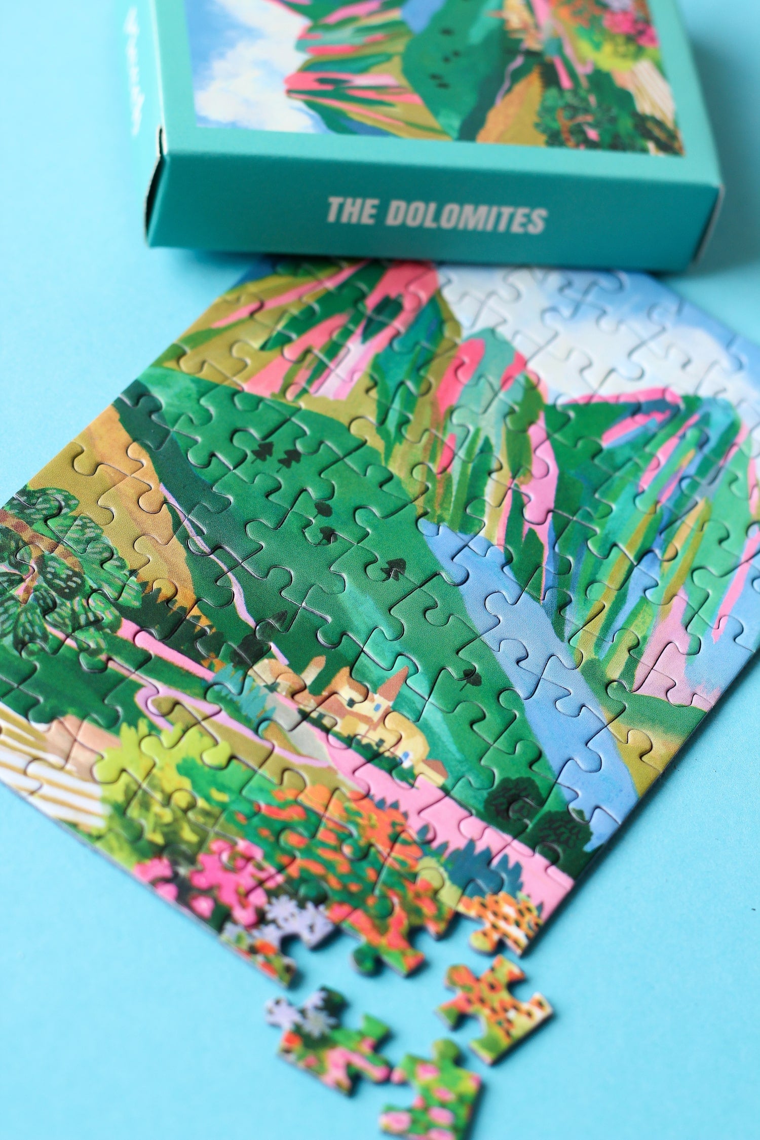 Piecely The Dolomites Minipuzzle, 99 Teile