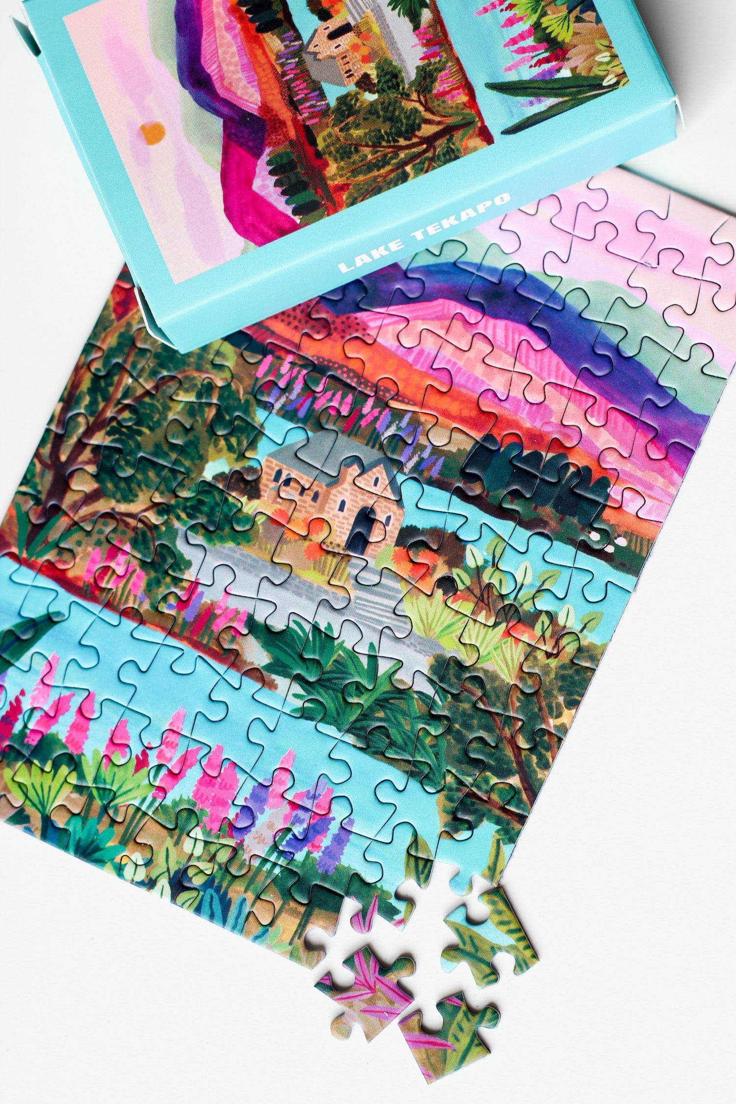 Piecely Lake Tekapo Minipuzzle, 99 Teile