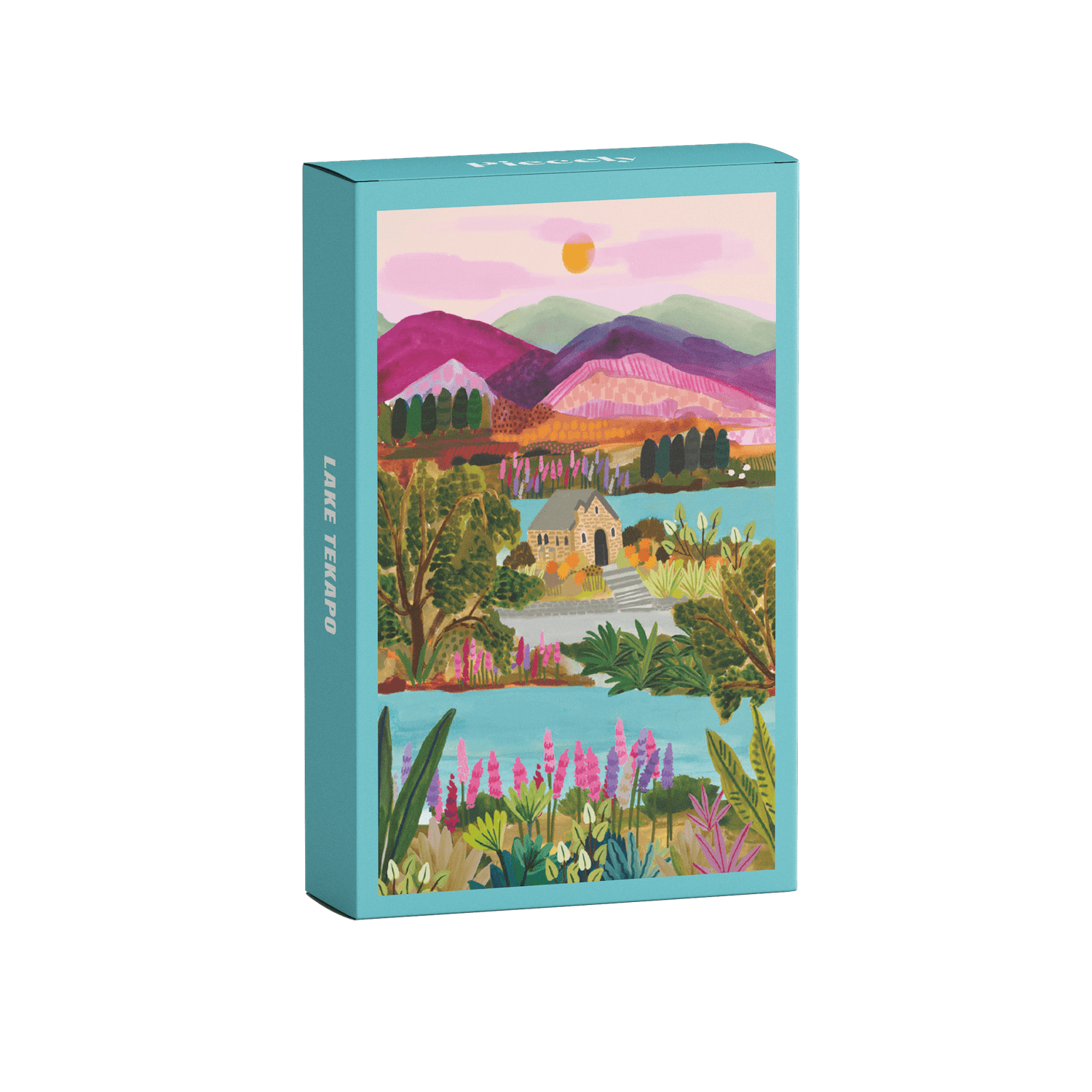 Piecely Lake Tekapo Minipuzzle, 99 Teile