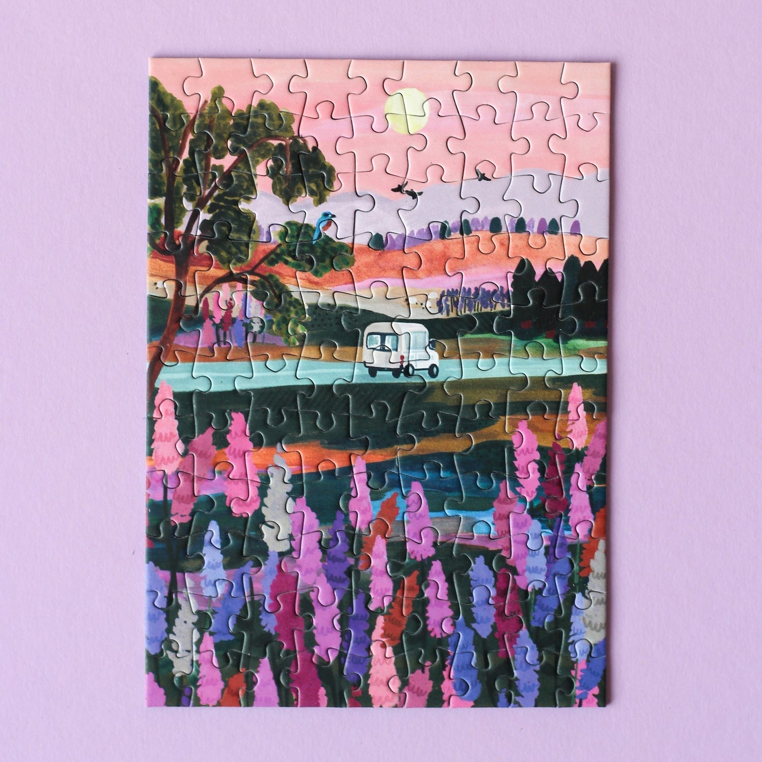 Piecely Van Life Minipuzzle, 99 Teile