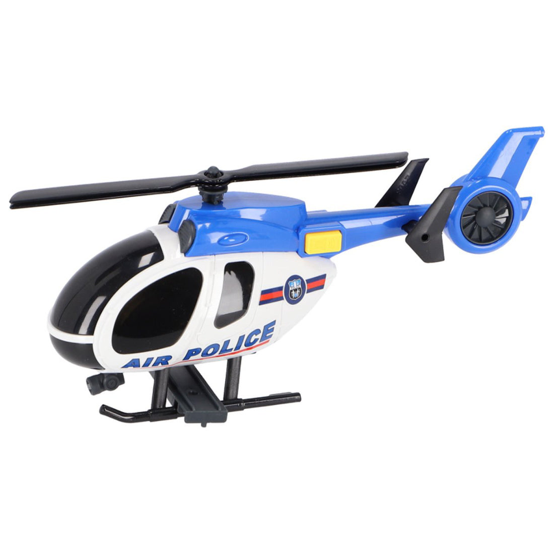 Polizei Autotransporter 54 cm Auto Hubschrauber mit Licht und Sound