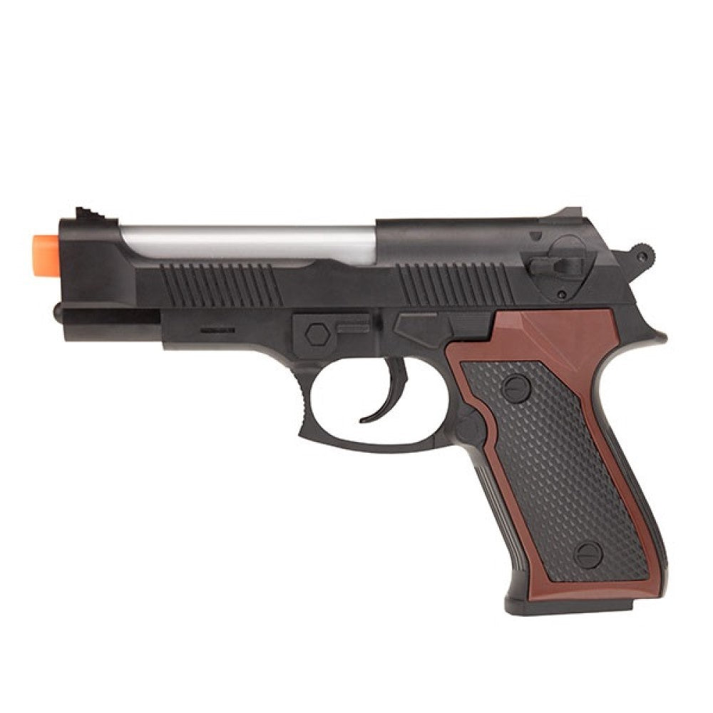 Polizei-Set Handschellen Pistole mit Licht Sound