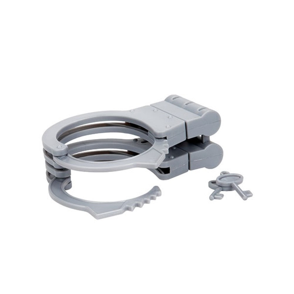 Polizei-Set Handschellen Pistole mit Licht Sound