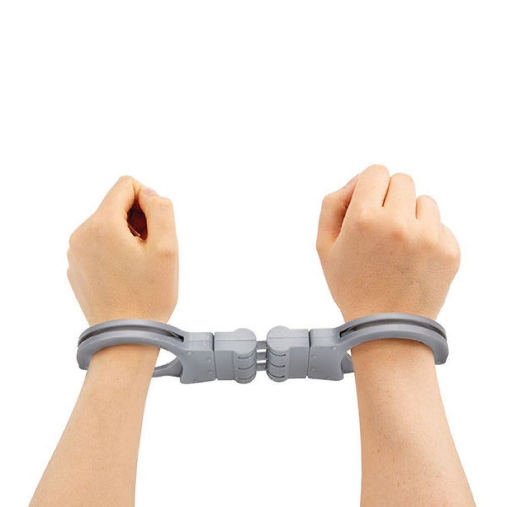 Polizei-Set Handschellen Pistole mit Licht Sound