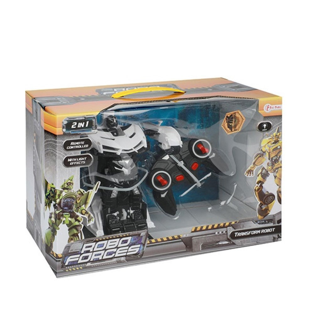 Polizeiauto Roboter Transformer