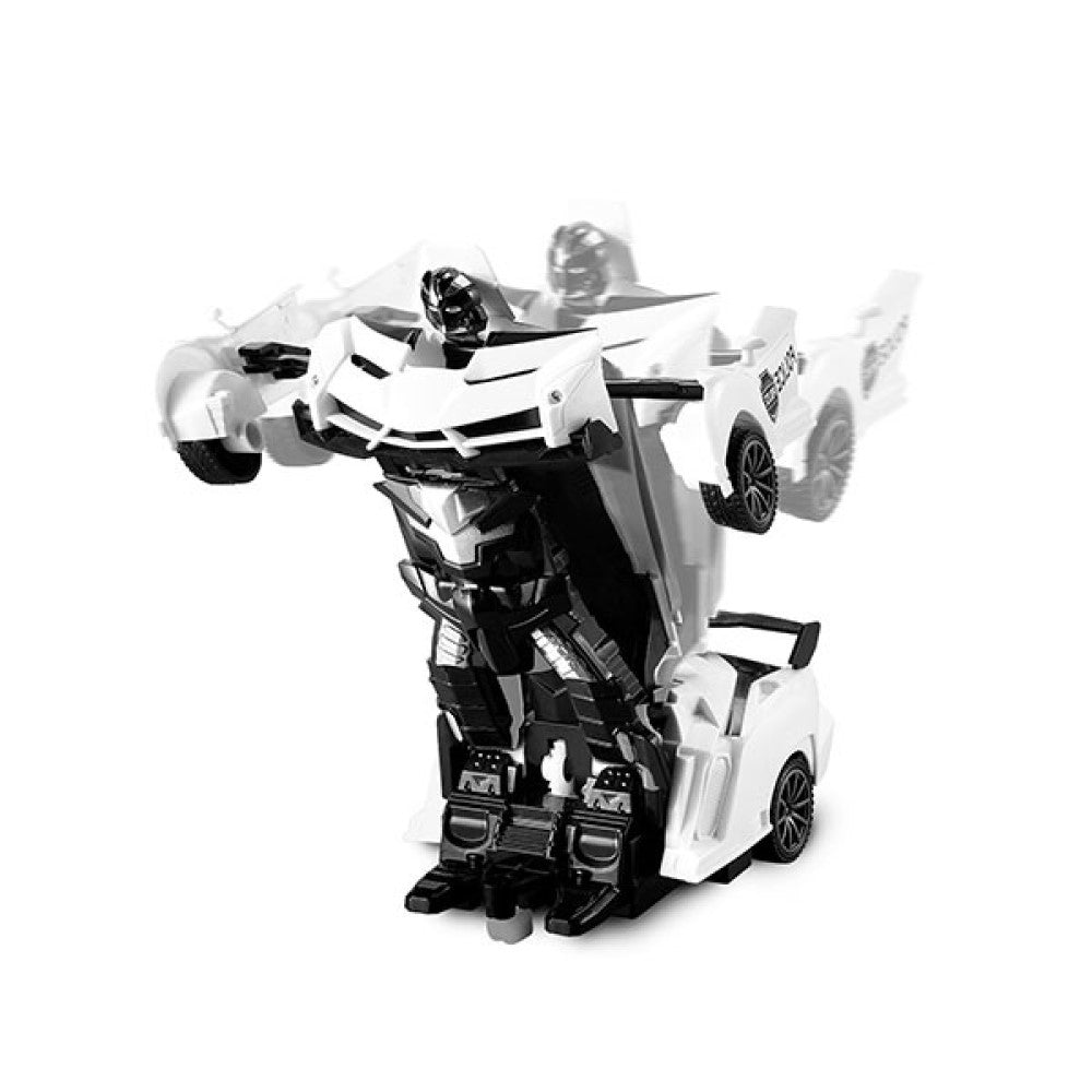 Polizeiauto Roboter Transformer