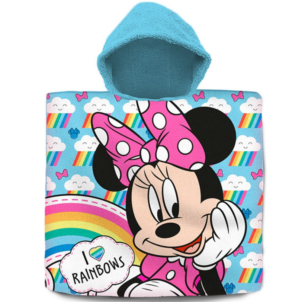 Poncho Baumwolle Disney Minnie Kinder-Handtuch