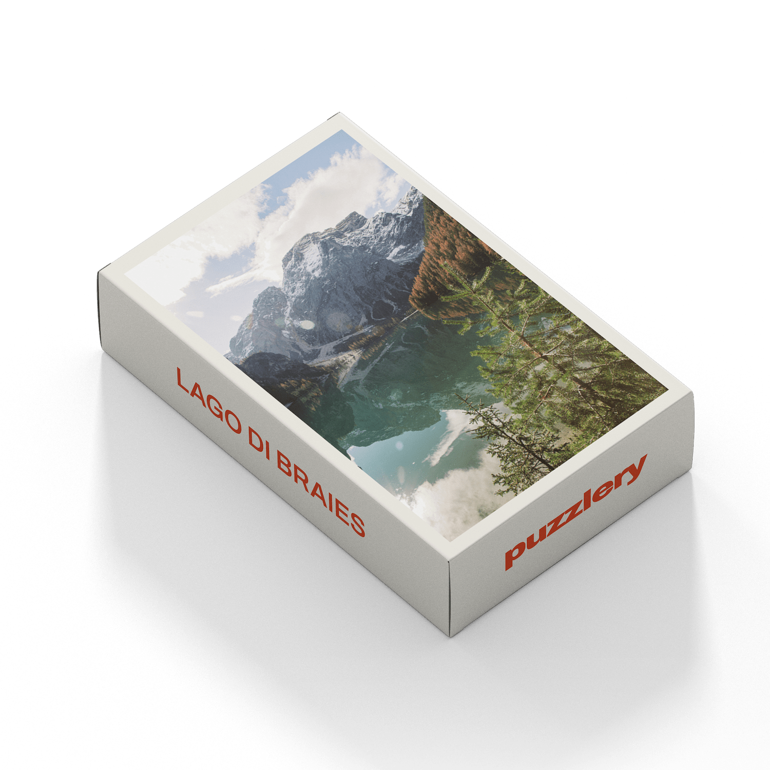 Puzzlery Lago Di Braies Minipuzzle, 99 Teile