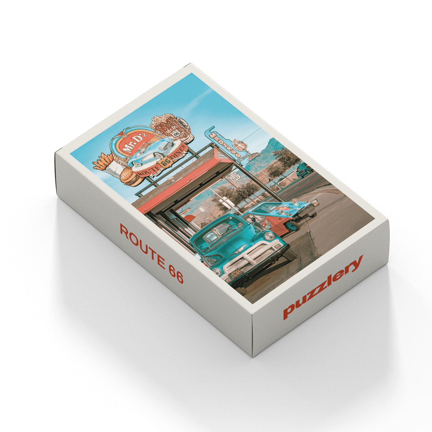 Puzzlery Route 66 Minipuzzle, 99 Teile