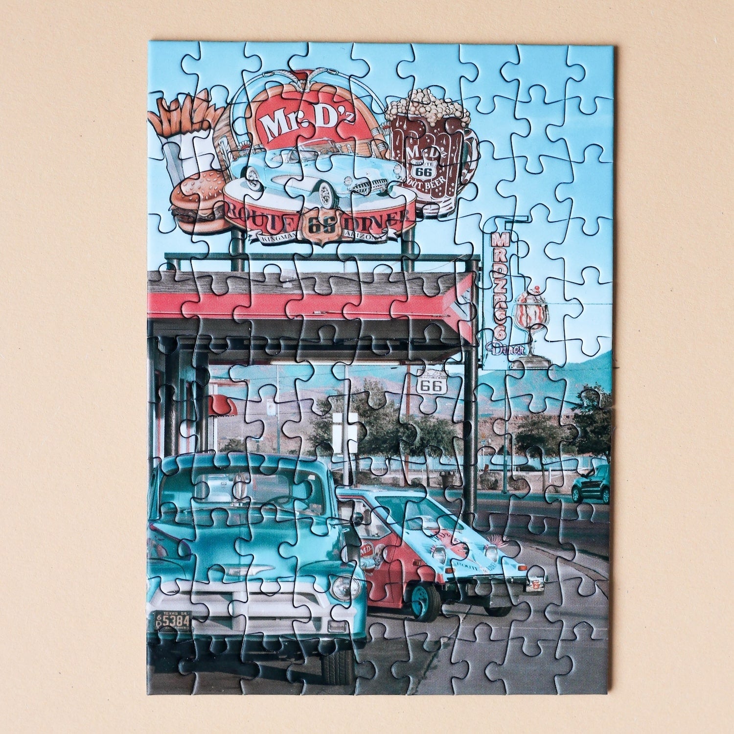 Puzzlery Route 66 Minipuzzle, 99 Teile