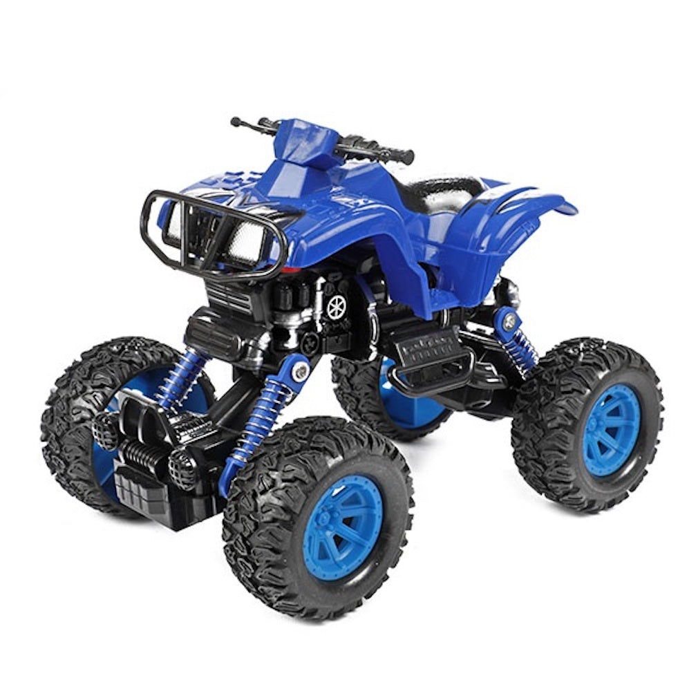 Quad mit einem Rückzugmotor