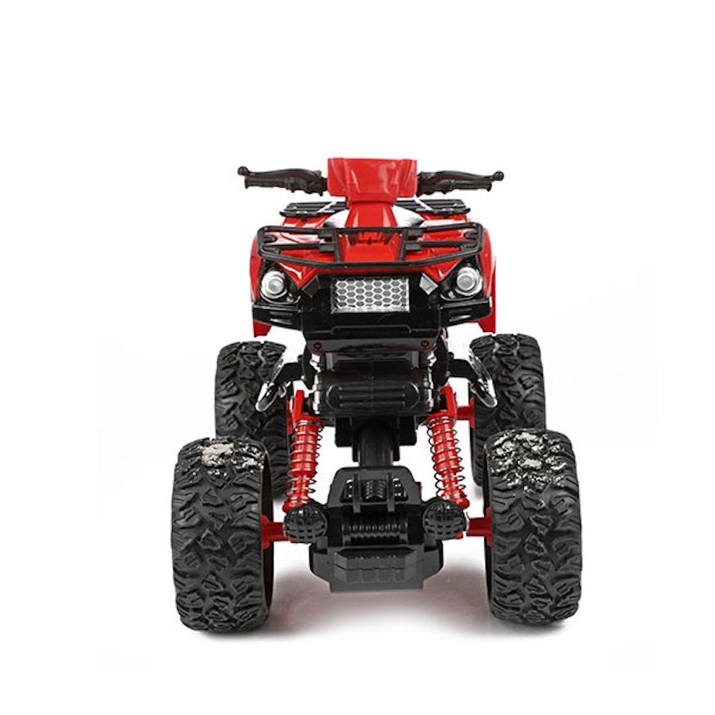 Quad mit einem Rückzugmotor