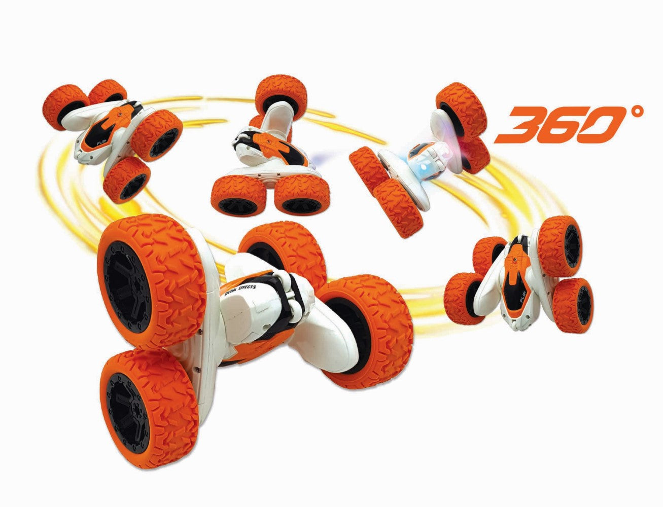 Wiederaufladbares und programmierbares funkgesteuertes Stunt Auto