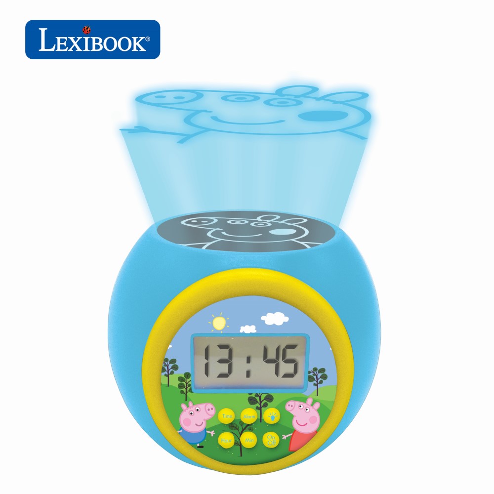 Peppa Wutz Projektions Wecker