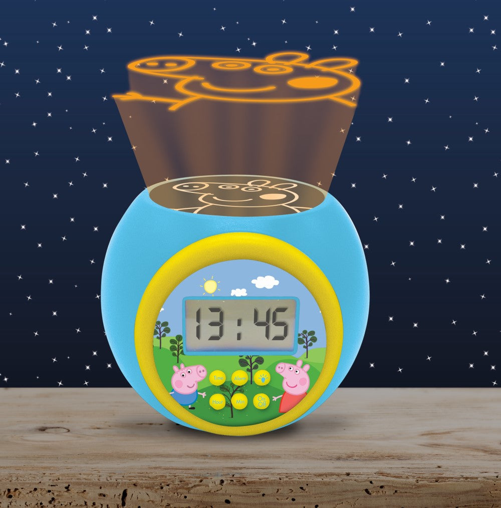 Peppa Wutz Projektions Wecker