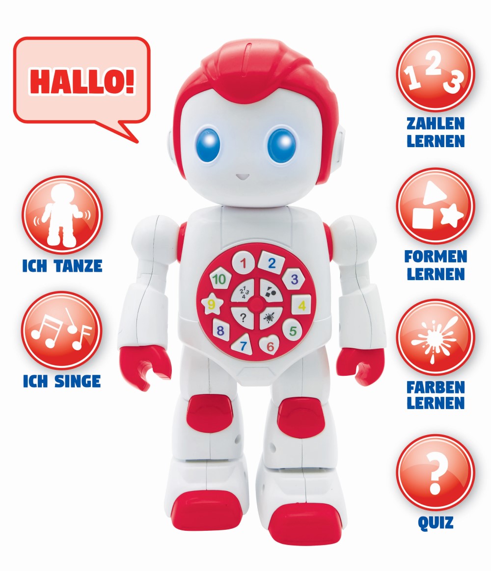 FIRST Mein erster sprechender Roboter für Kleinkinder POWERMAN®