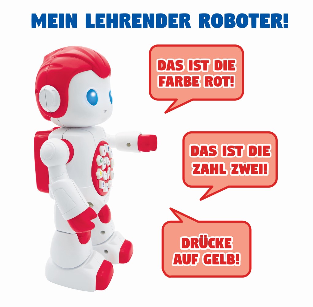 FIRST Mein erster sprechender Roboter für Kleinkinder POWERMAN®