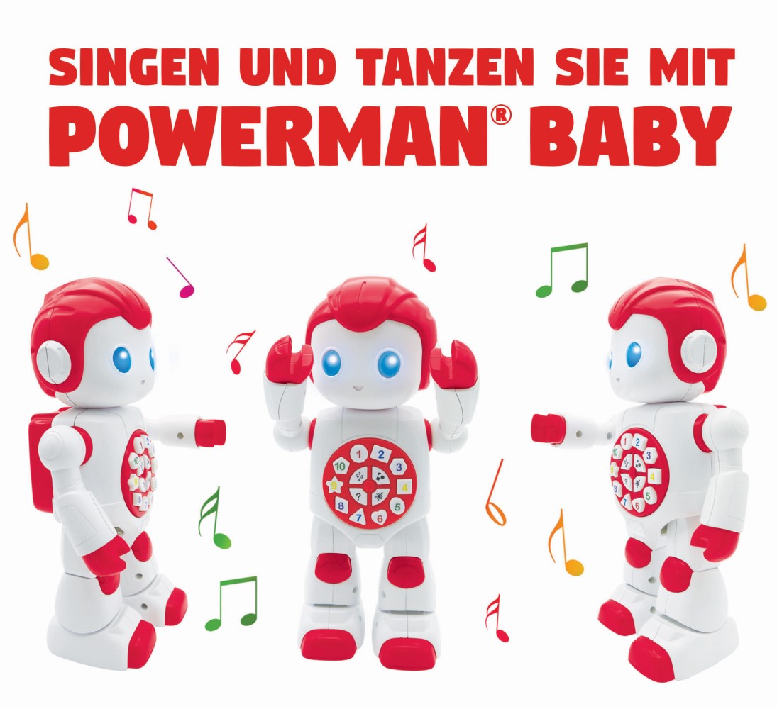 FIRST Mein erster sprechender Roboter für Kleinkinder POWERMAN®