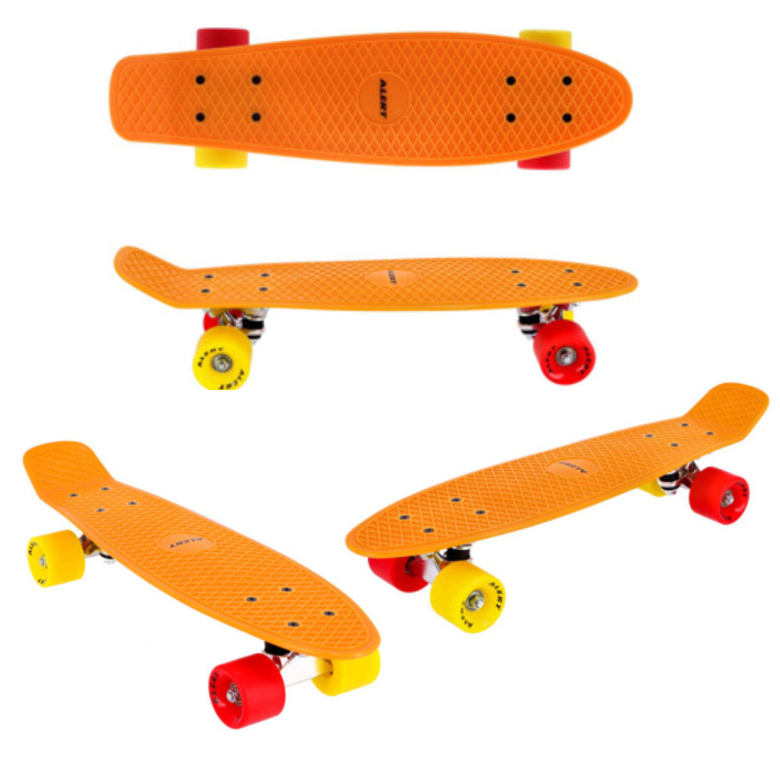 Skateboard Orange 55 cm Kinderskateboard