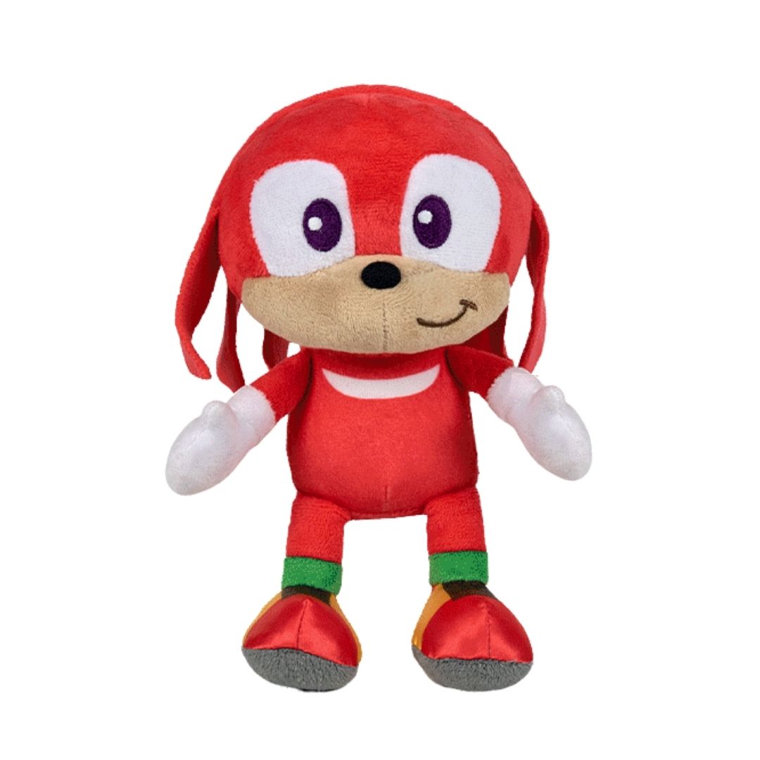 Knuckles Sonic the Hedgehog Kuscheltier - 24 cm Plüschtier Sonic Stofftier