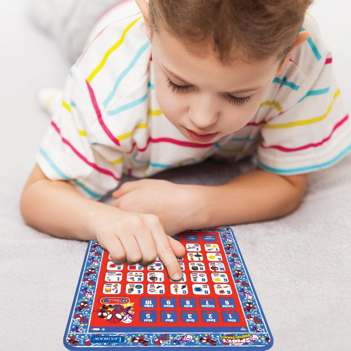 Spider-Man Bilinguales Lerntablett mit Alphabet