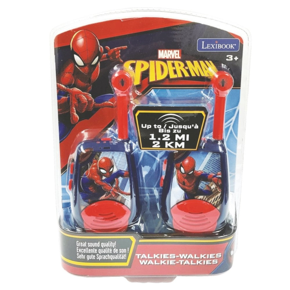 Spider-Man Walkie-Talkies 120 Meter Reichweite mit Morse-Lichtfunktion