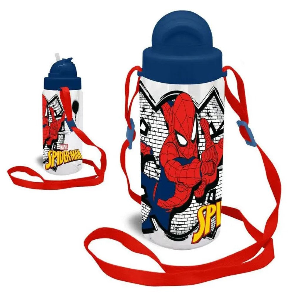 Lunchset Spiderman 4-Fächer Brotdose und Trinkflasche