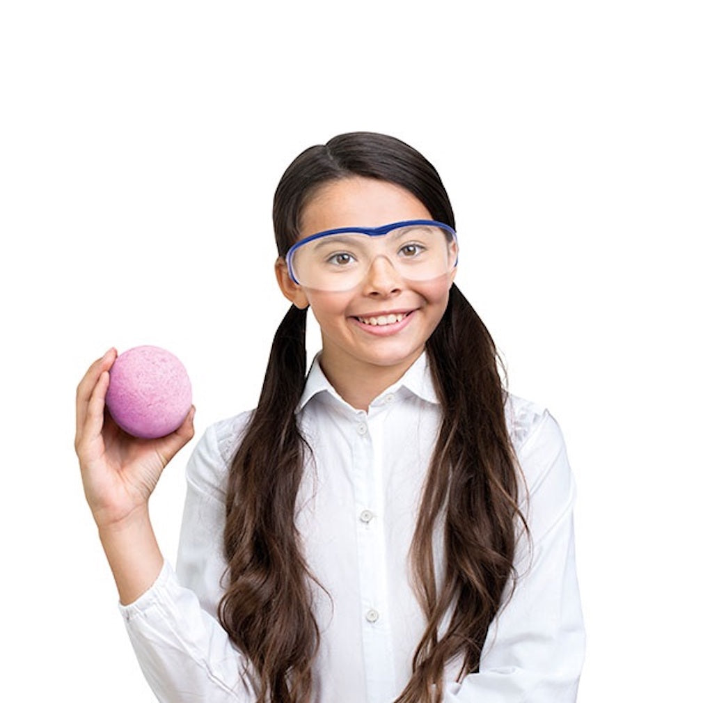 Sprudelnde Badebombe mit einem Einhorn