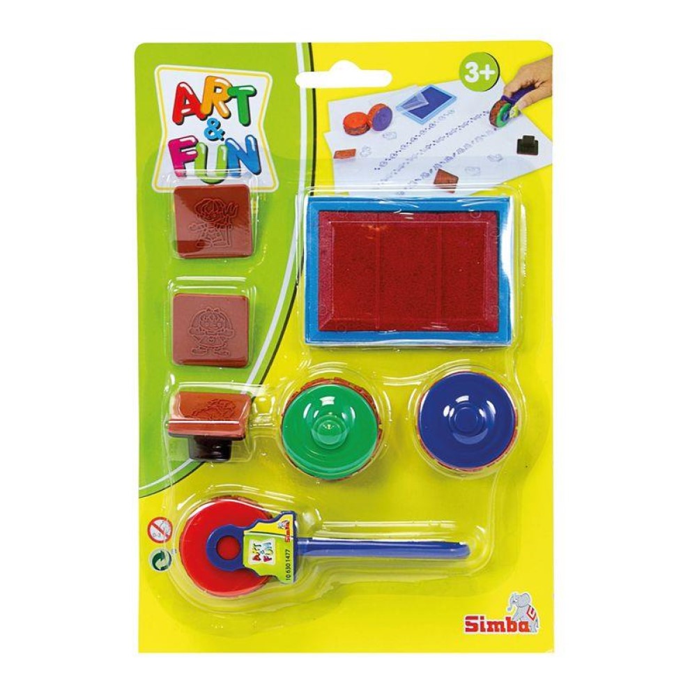 Stempelset mit Rolle