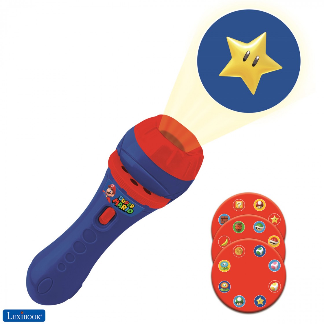 Story Projektor und Taschenlampe Super Mario